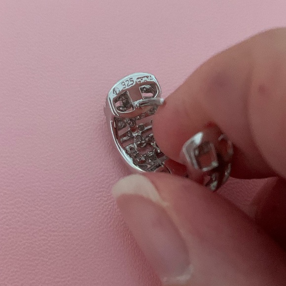 Sterling Silver Huggie Earrings Gorgeous - Picture 4 of 7